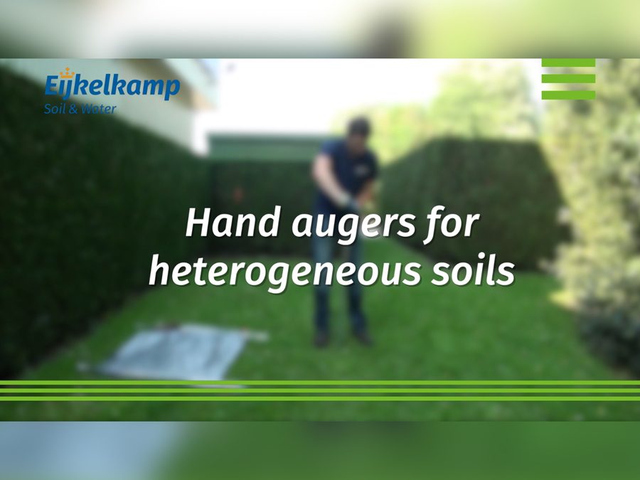 Video hand augers Royal Eijkelkamp
