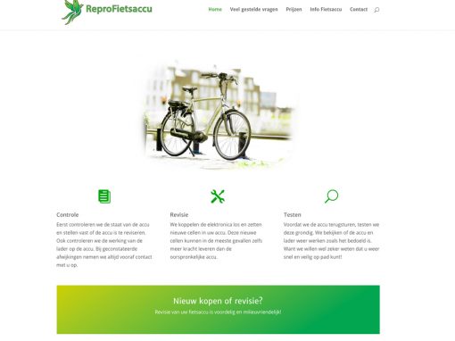 Website ReproFietsaccu