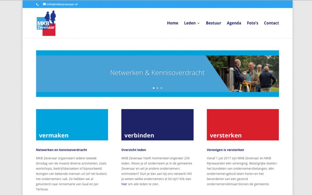 Website MKB Zevenaar