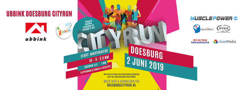 Media tbv Doesburg Cityrun 2019