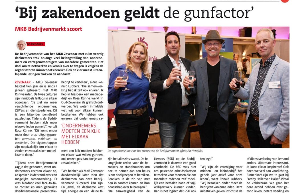 Ronald Lubbers in Zevenaar Post