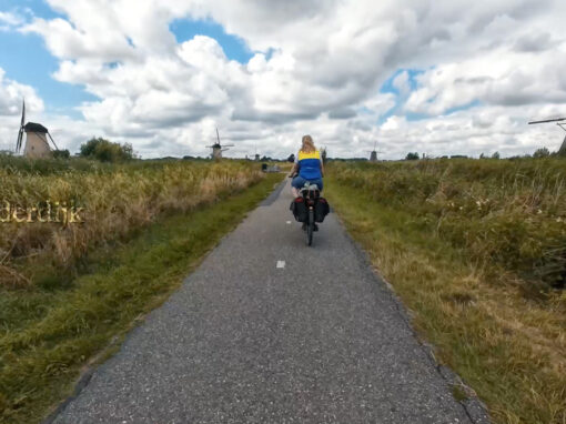 Hyperlapse 6 dagen fietsen langs Rivieren